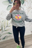 Pickleball Social Sweatshirt, Closet Candy,  Rachel Fit Video