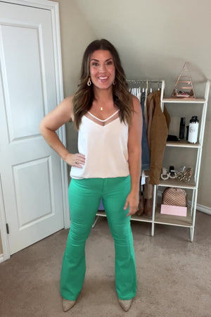 Carrie Flares - Mint Closet Candy Nikki B Fit Video