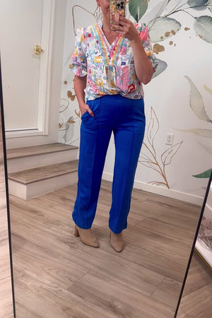 Born for the Spotlight Wide Leg Pants - Sky Blue, Closet Candy, Rachel Fit Video