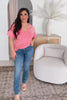 Effortlessly Casual V-Neck Top Closet Candy Christine Fit Video