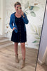 Can’t Fight the Feel-In Denim Blouse, Medium Wash, Closet Candy, Rachel Fit Video