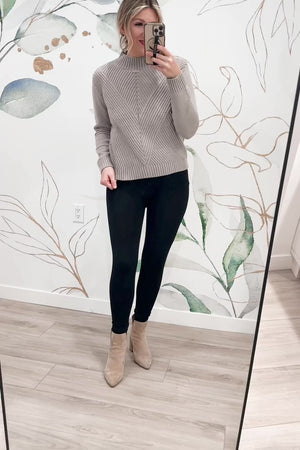 Have Good Taste Sweater - Grey, Closet Candy, Rachel Fit Video