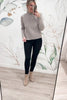 Have Good Taste Sweater - Grey, Closet Candy, Rachel Fit Video