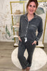 Make It Happy Lounge Set - Dark Grey, Closet Candy, Rachel Fit Video