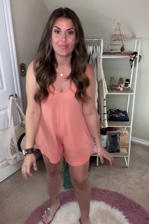 Endless Summer Sleeveless Romper - Olive, Closet Candy, Video