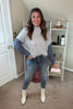 VERVET Sunney Exposed Button Ankle Skinny Jeans - Light Wash, Closet Candy Nikki B Fit Video