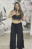 Festival Frenzy Wide Leg Pants - Black, Closet Candy, Video, 1