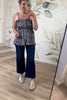 The Way I Am Boho Smocked Tank Top, Tribal Combo, Closet Candy, Rachel Fit Video
