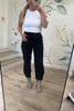All Too Cool Barrel-Leg Pants - Charcoal Black, Closet Candy, Rachel Fit Video