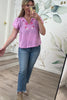 Sweet Nothing Blouse - Pink Mauve, Closet Candy, Rachel Fit Video