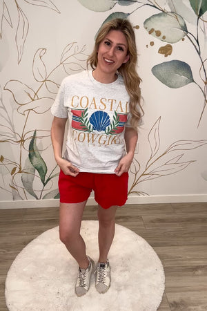 Seaside Wrangler Oversized Graphic Tee, Closet Candy, Rachel Fit Video