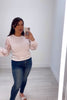 My Turn Embroidered Sleeve Top Closet Candy Christine Fit Video