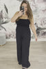 Lucky In Love Smocked Jumpsuit - Black, Closet Candy, Video