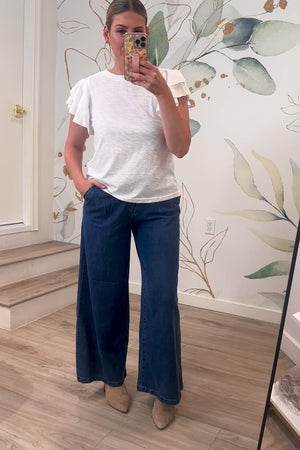 Cascade of Whispers Ruffle Blouse, Closet Candy, Rachel Fit Video