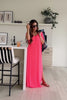 I'll Be By The Pool Maxi Dress - Neon Coral Pink,, Closet Candy Jessica Video 