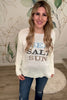 Tropical Escape Sweater - White, Closet Candy, Rachel Fit Video