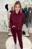 Winter Love's Spreading Everywhere Set - Burgundy, Closet Candy, Rachel Fit Video