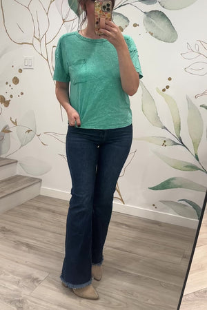 Sassy Sprout Top, Green, Closet Candy, Rachel Fit Video