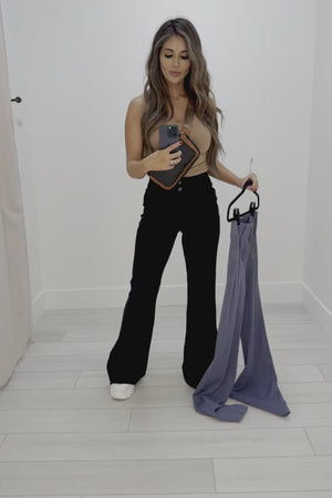 Try Again Stretch Flare Pants Closet Candy Jessica Fit Video