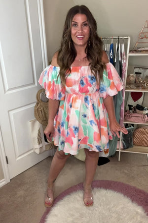 Nothing Brunch Can't Fix Dress - Multi, Closet Candy, Video