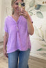 From This Moment Henley Shirt - Lavender, Closet Candy, Rachel Fit Vidoe