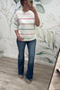 Normal Volume Striped Sweater, Closet Candy, Rachel Fit Video