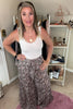 Festival Frenzy Wide Leg Pants - Black Nikki Fit Video