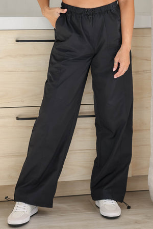 Junie Toggle Parachute Pants - Black, closet candy, 2