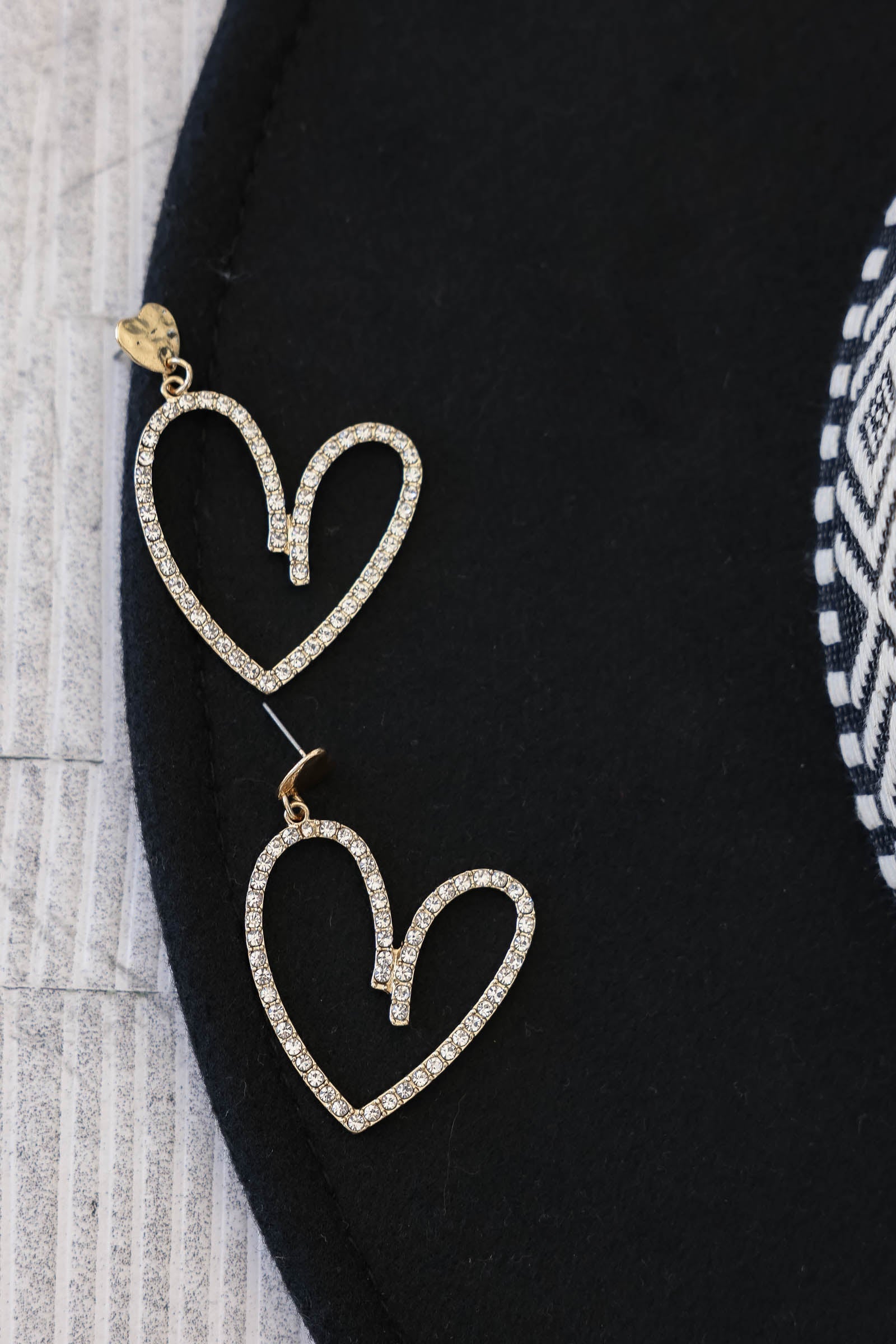 Tell It To My Heart Earrings - Gold, closet candy, 1