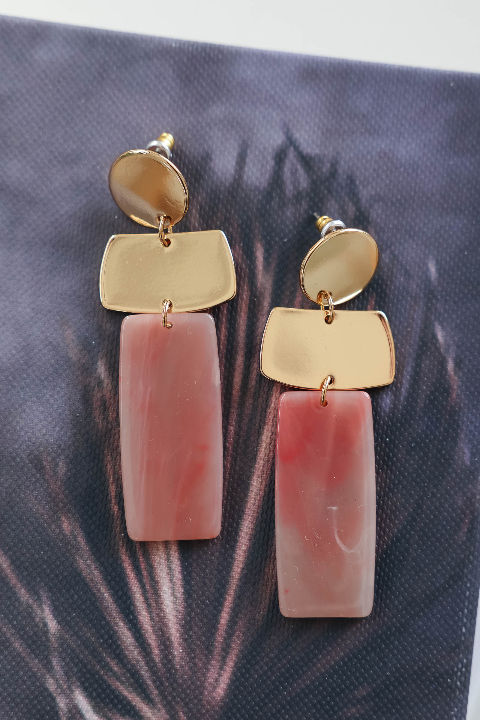 Fresh Start Earrings - Blush, Closet Candy, 1