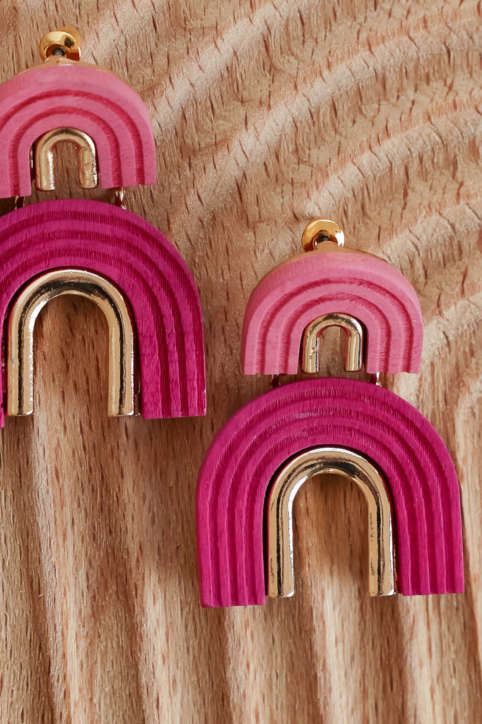 Live a Little Earrings - Fuchsia, Closet Candy, 1