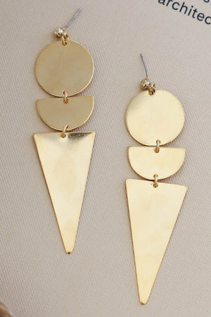 Diva Dreams Gold Plated Earrings