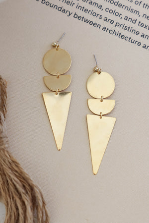 Diva Dreams Gold Plated Earrings