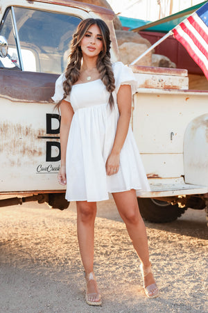 In This Moment Dress - White, Closet Candy, 5