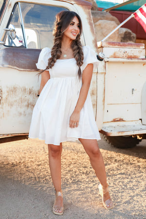 In This Moment Dress - White, Closet Candy, 4