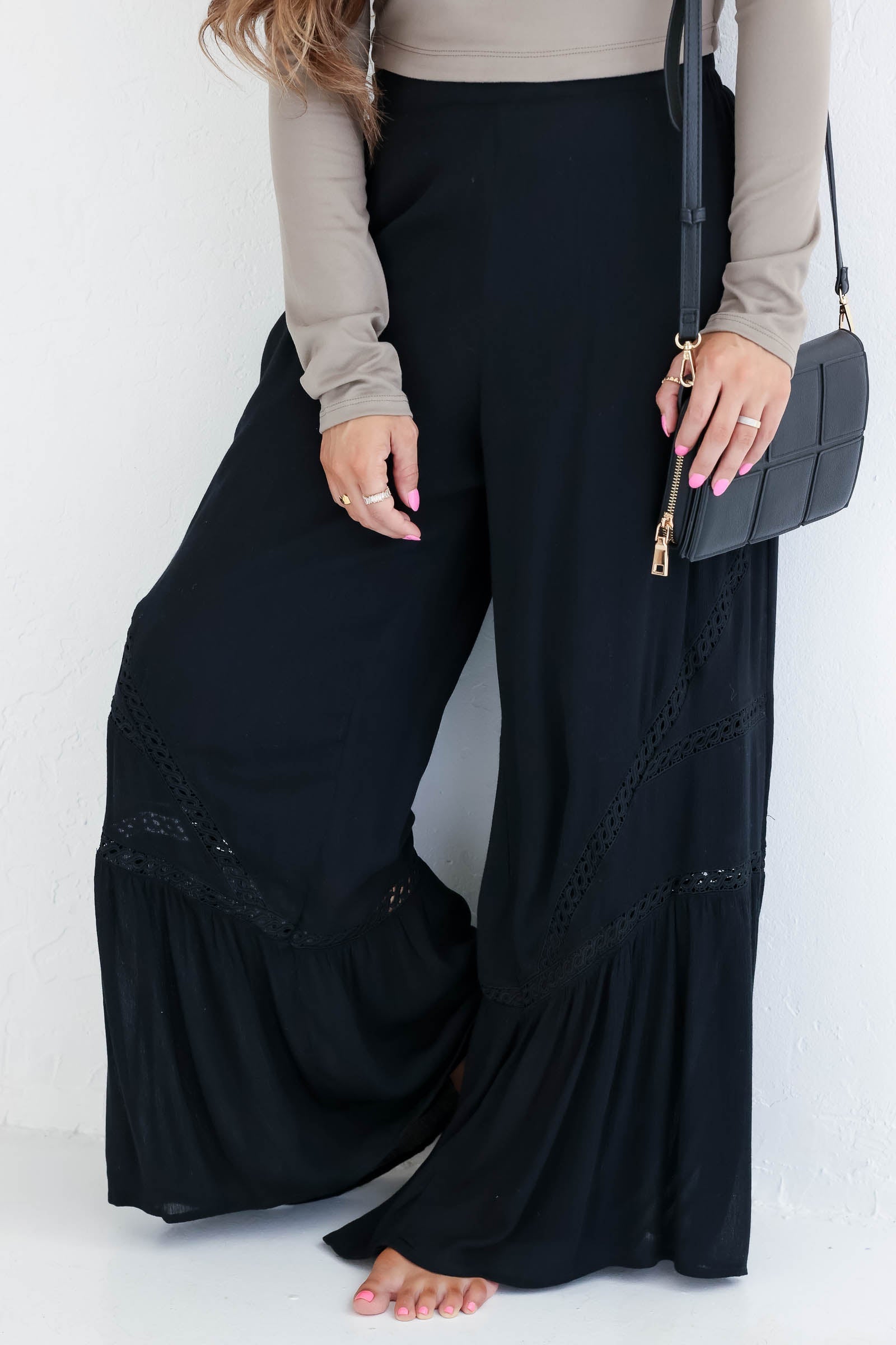 Take A Closer Look Pants - Black, Closet Candy, 1