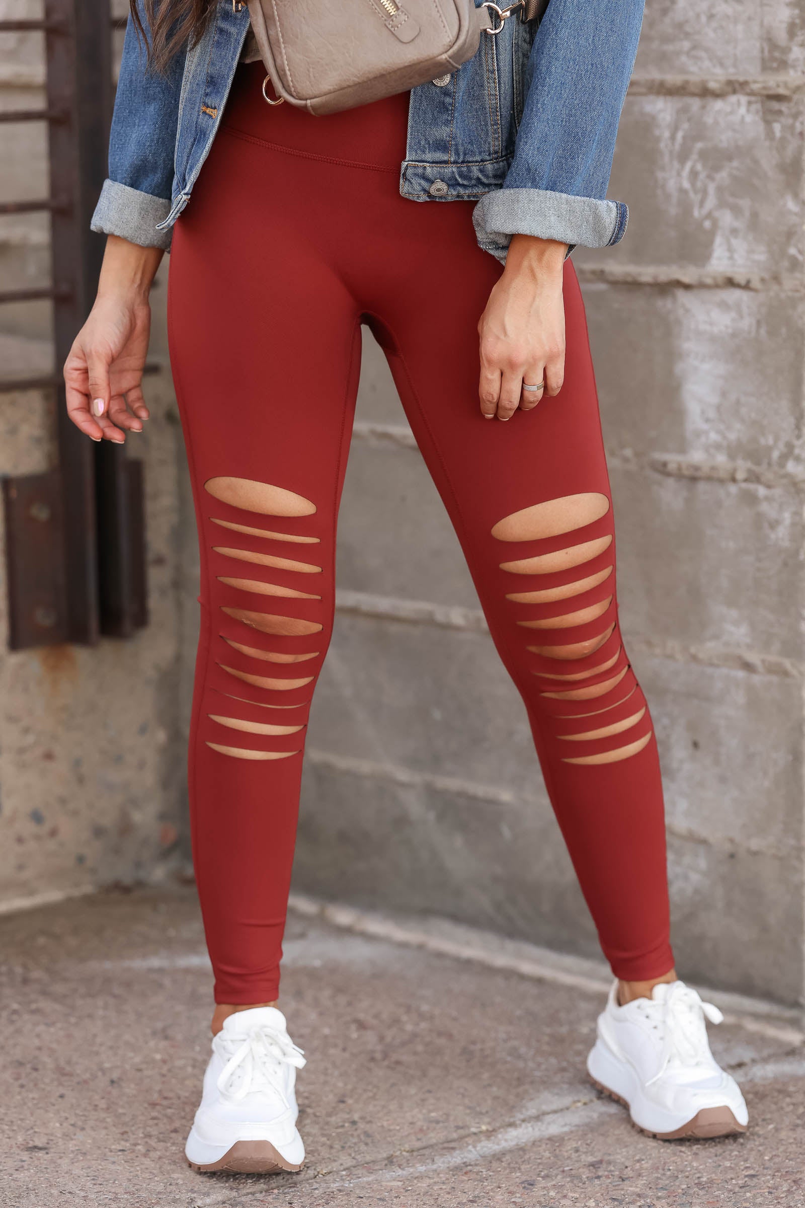 Laser cut leggings online